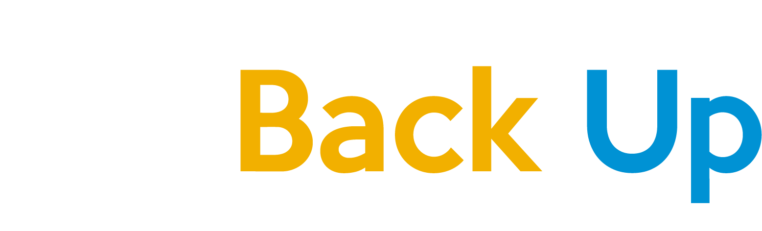 BackUp Facility Services White Logo